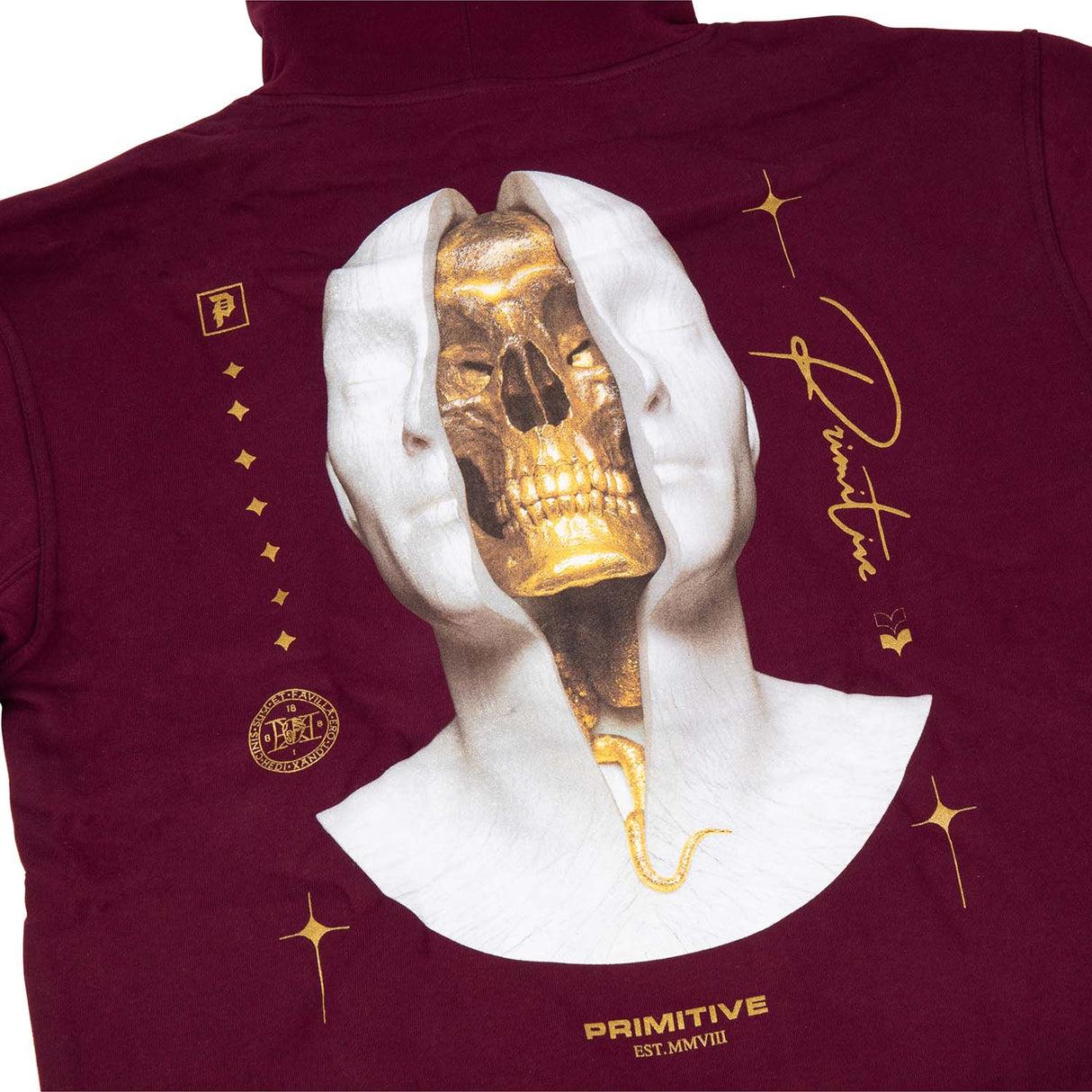 Primitive Imperial Hoodie - Burgundy