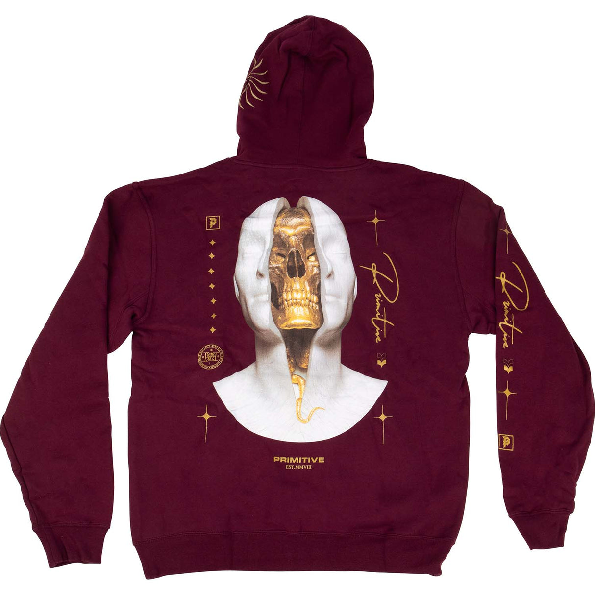 Primitive Imperial Hoodie - Burgundy