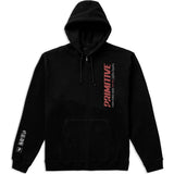 Primitive Itadori Sukuna Zip Hoodie - Black