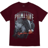 Primitive Legend T Shirt - Burgundy