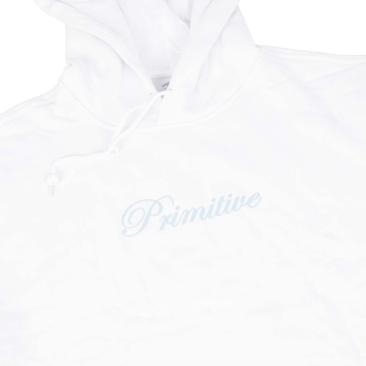 Primitive Lucky Embroided Logo Hoodie - White