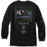 Primitive X Megadeth Skins Long Sleeve T Shirt - Black