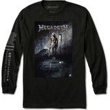 Primitive X Megadeth Skins Long Sleeve T Shirt - Black