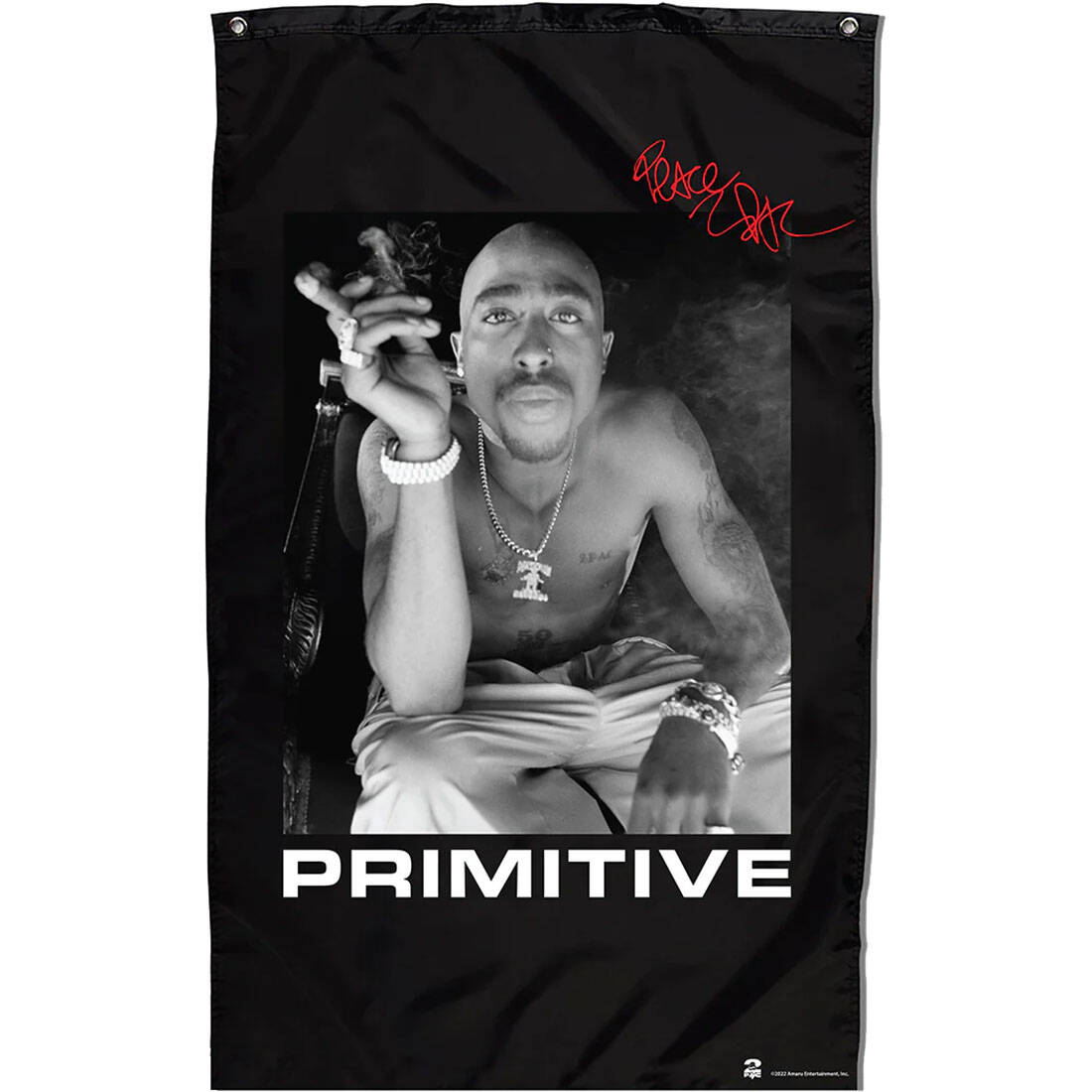 Primitive Smoke Banner - Black