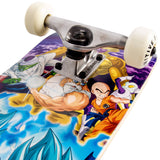 Primitive X Dragon Ball Super Resurrection Team Complete Skateboard - 7.75"