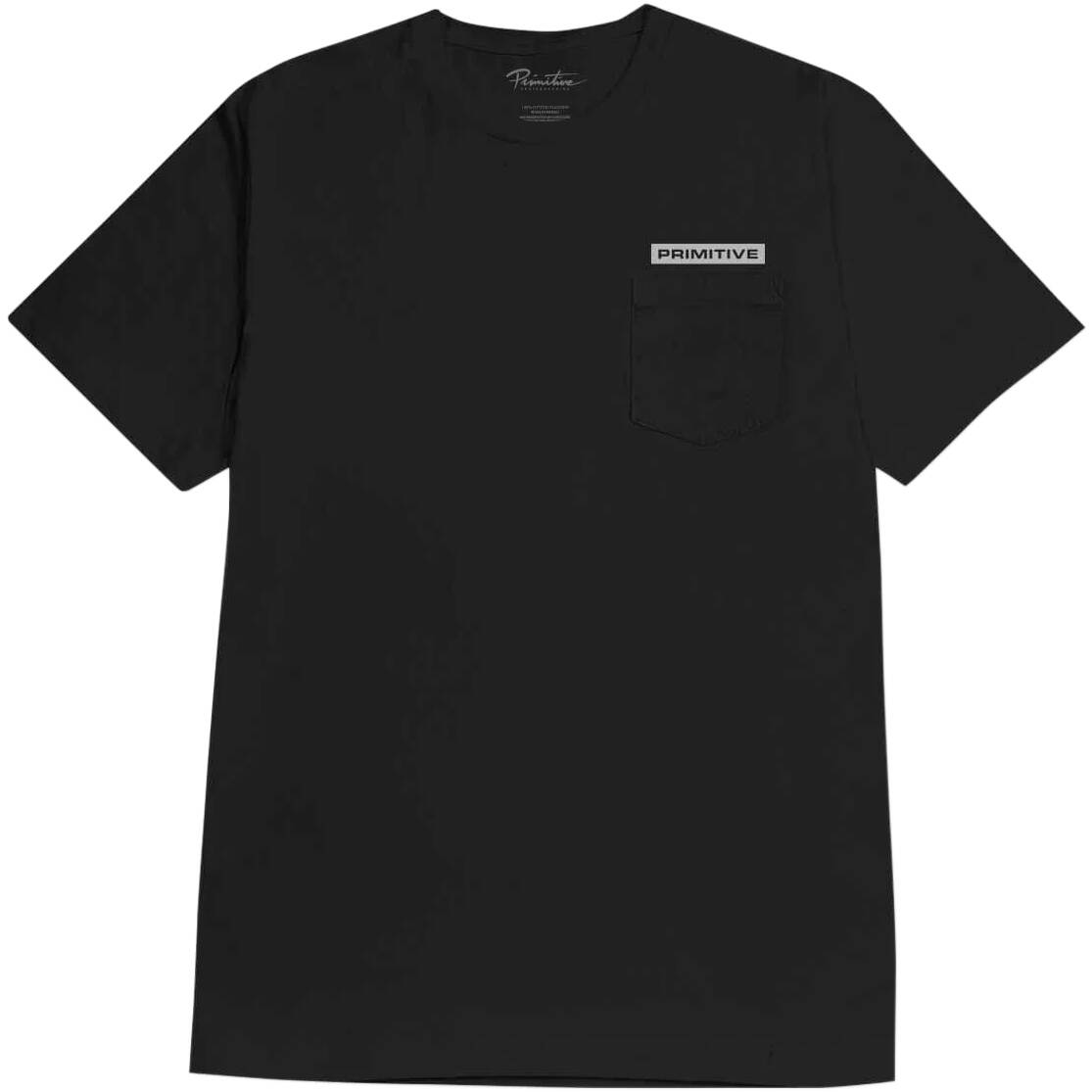 Primitive Cosmopolitan Pocket T Shirt - Black