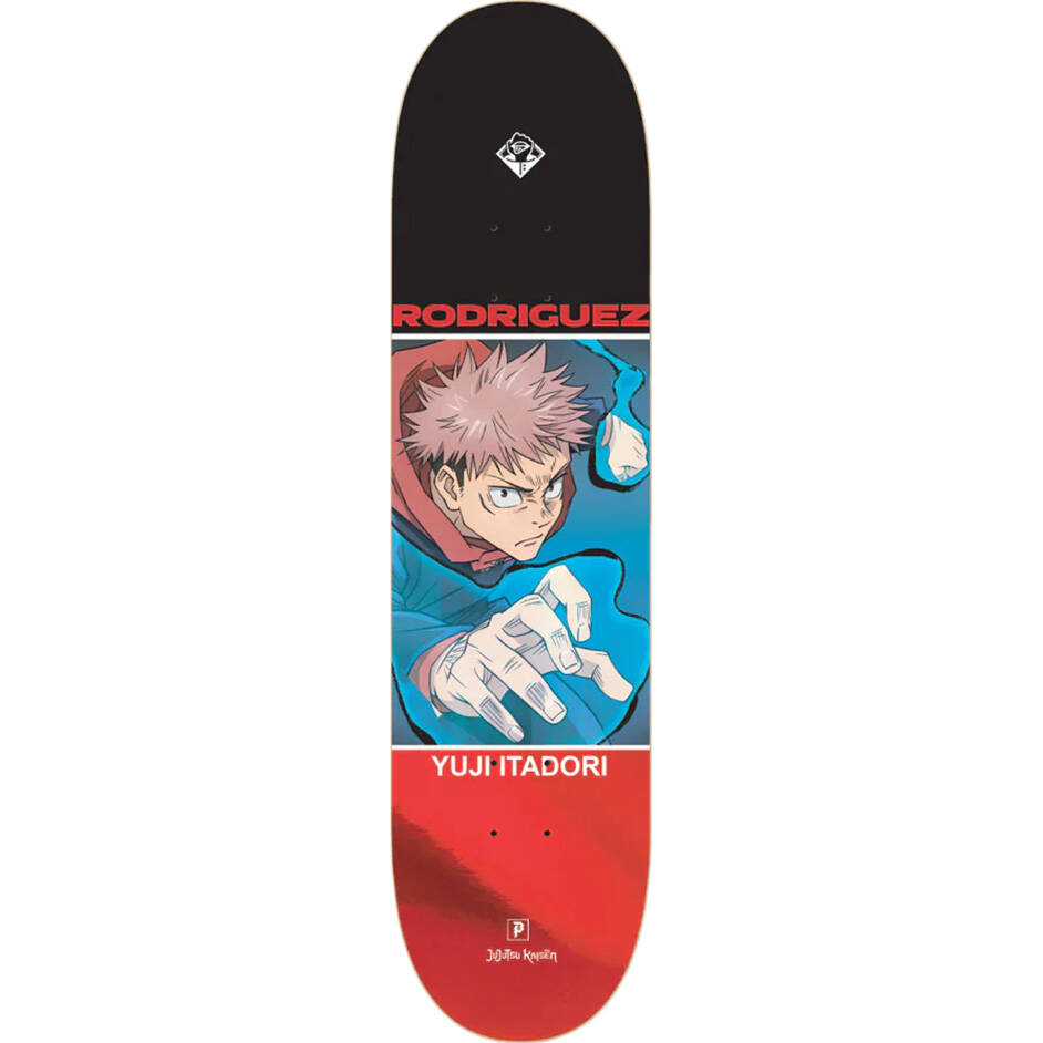 Primitive x Jujutsu Kaisen Yuji Skateboard Deck - Rodriguez 8.5"