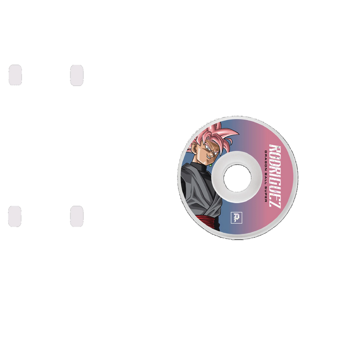 Primitive Rodriguez SSR Goku Black Rose Skateboard Wheels 53mm