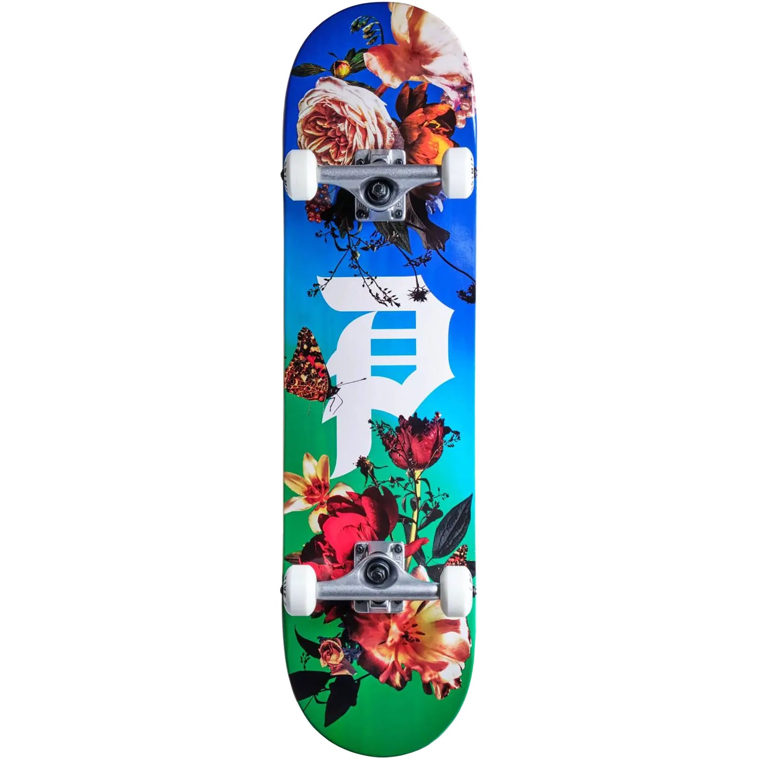 Primitive Dirty P Creation Complete Skateboard - Blue 8.25"