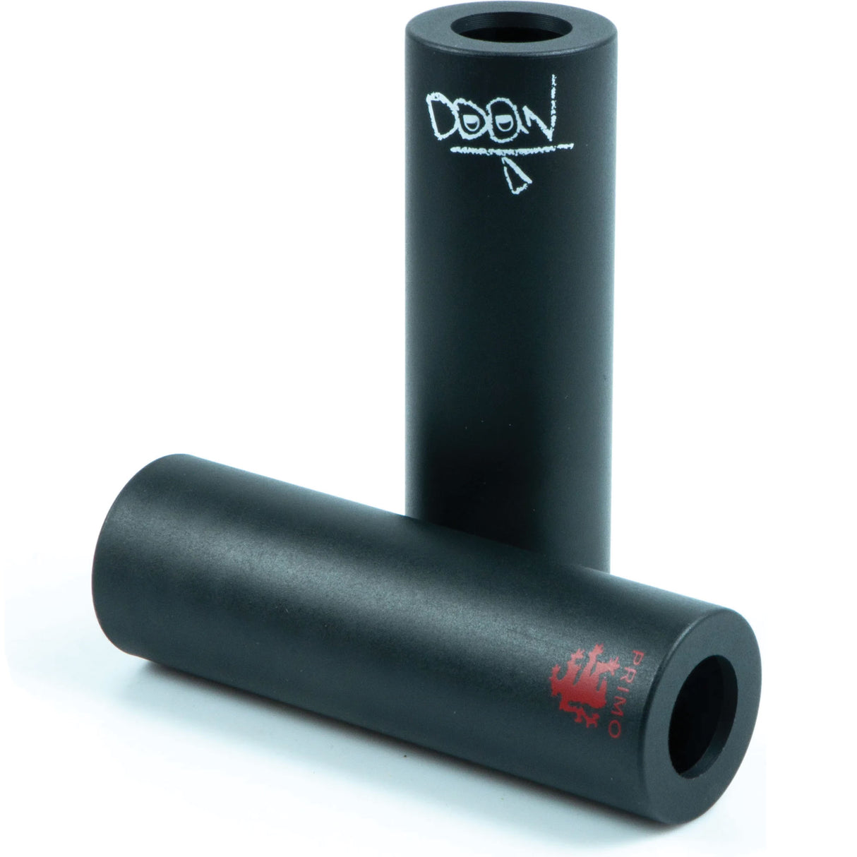 Primo HD 4.75" Plastic BMX Peg Sleeve Set - Black