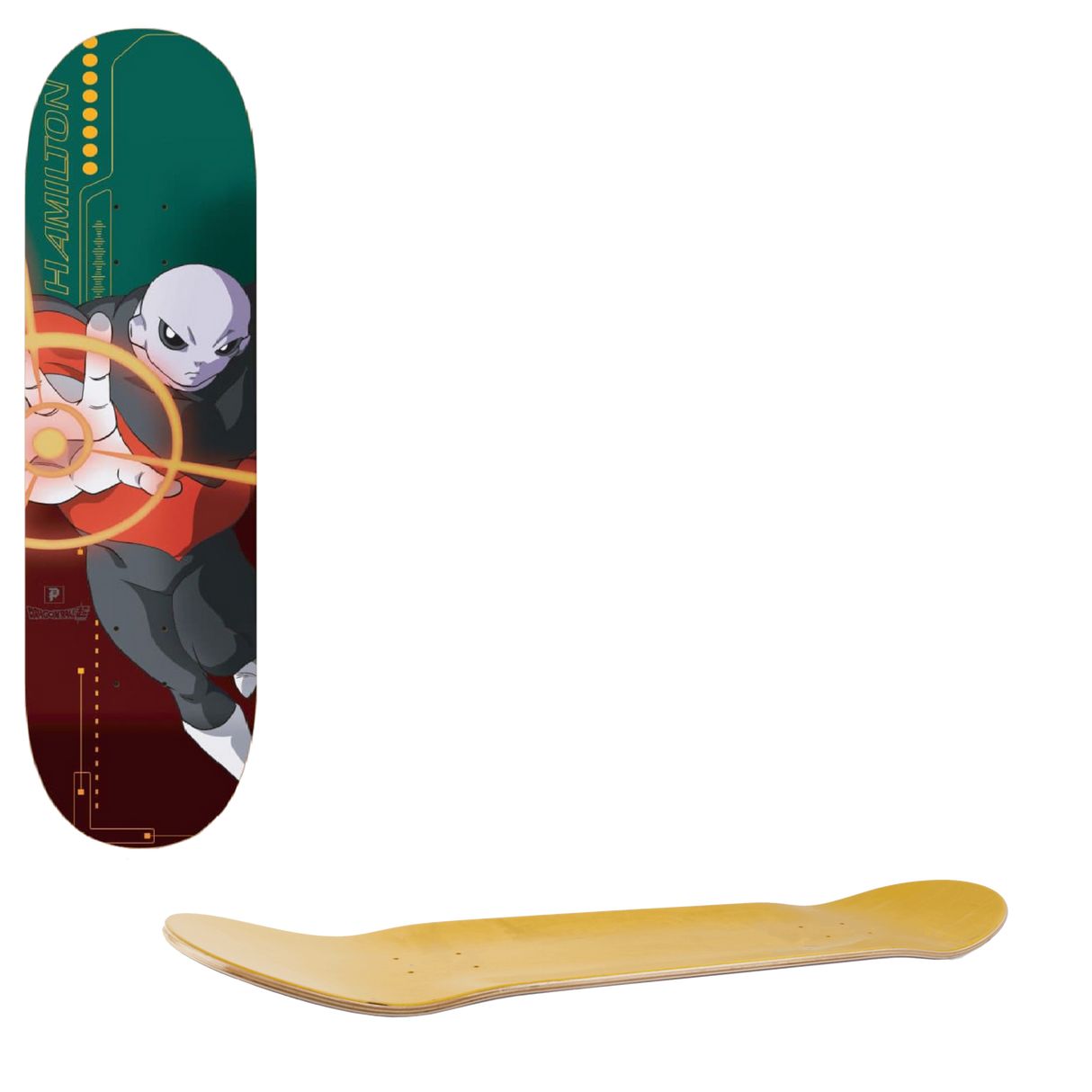 Primitive Hamilton Jiren Skateboard Deck 8.125"