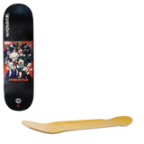 Primitive X My Hero Academia Skateboard Deck - Black 8"
