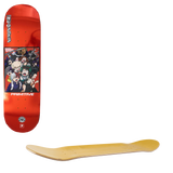 Primitive X My Hero Academia Skateboard Deck - Red 7.75"