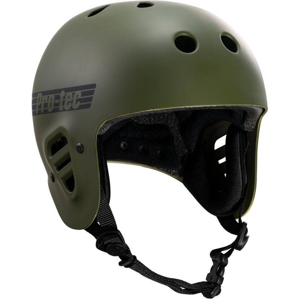 Pro-Tec Full Cut Helmet - Matte Olive