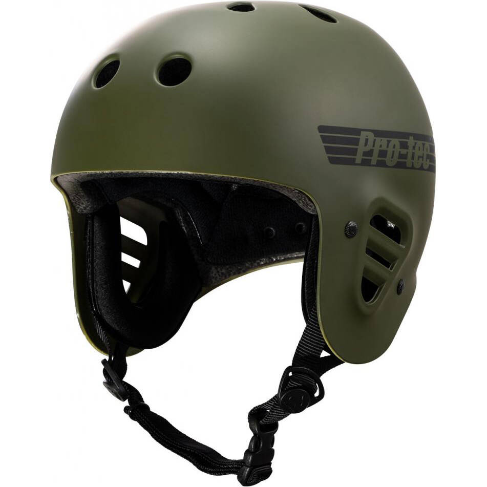 Pro-Tec Full Cut Helmet - Matte Olive
