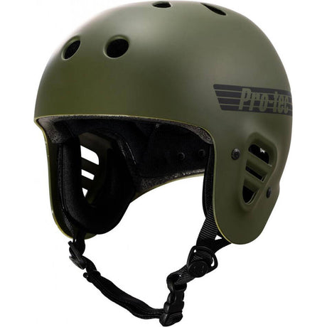 Pro-Tec Full Cut Helmet - Matte Olive
