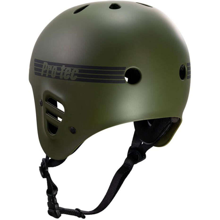 Pro-Tec Full Cut Helmet - Matte Olive