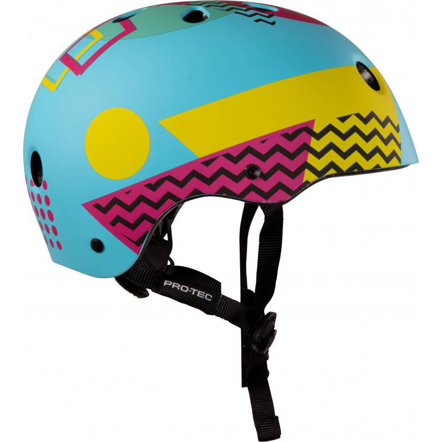 Pro-Tec Jr Classic Fit Certified Helmet - 80's Pop
