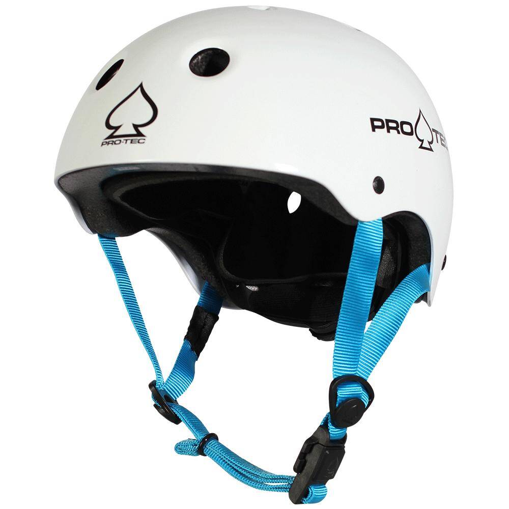 Pro-Tec Jr Classic Fit Certified Helmet - Gloss White
