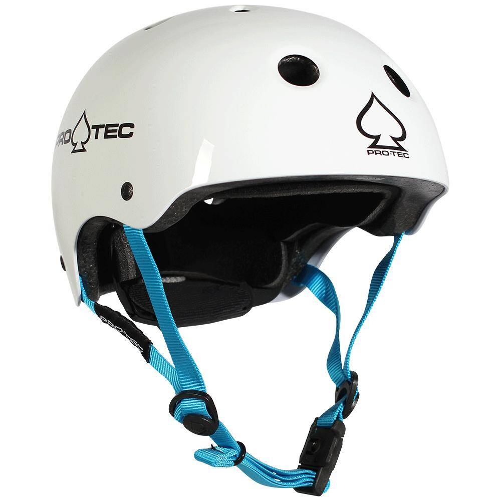 Pro-Tec Jr Classic Fit Certified Helmet - Gloss White