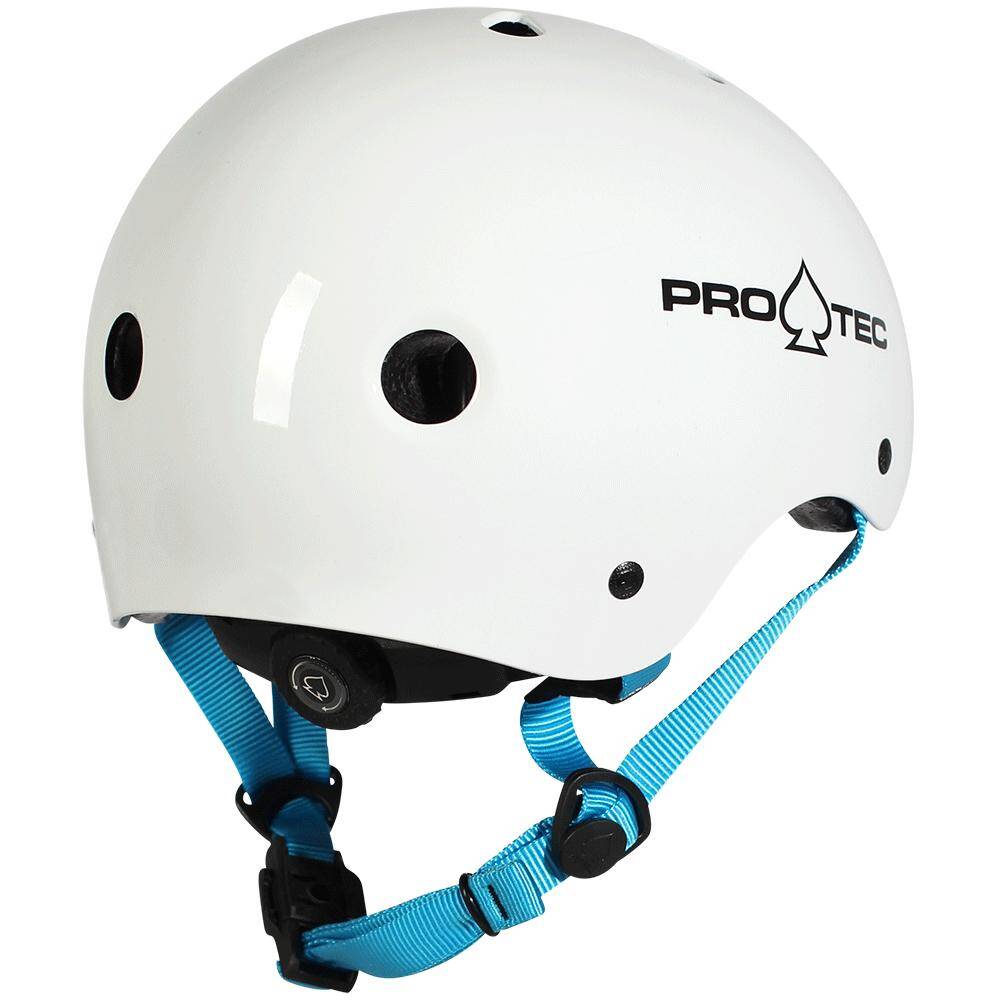 Pro-Tec Jr Classic Fit Certified Helmet - Gloss White