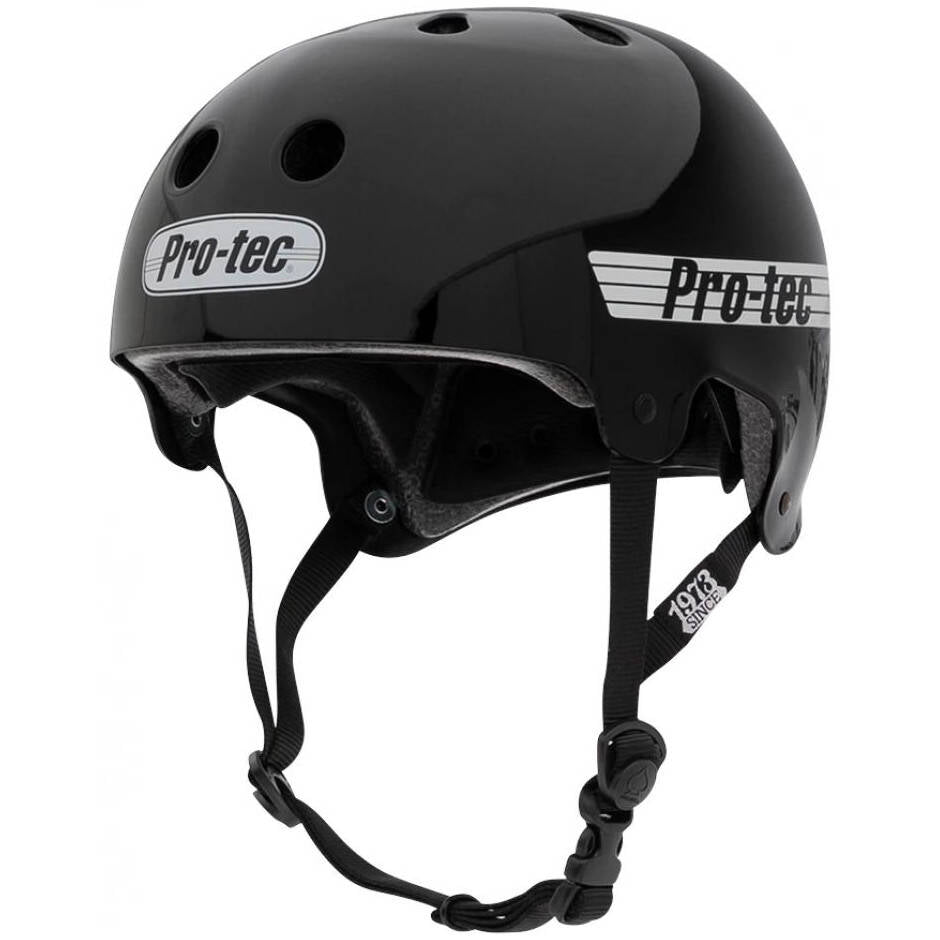 Pro-Tec Old School Helmet - Gloss Black Large