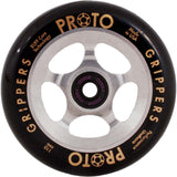 Proto Gripper Pro 110mm Scooter Wheel - Raw/Black
