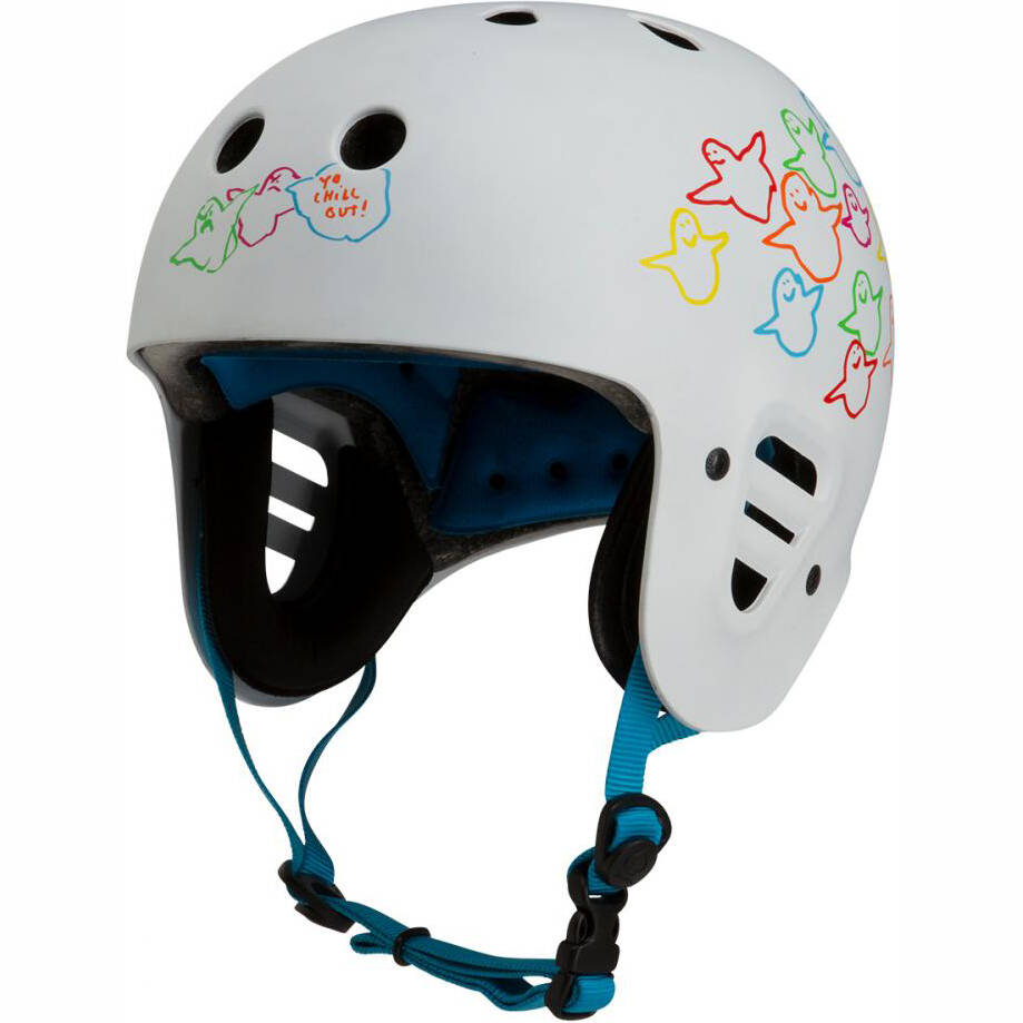 Pro-Tec Gonz Animal Bird Full Cut Helmet - White
