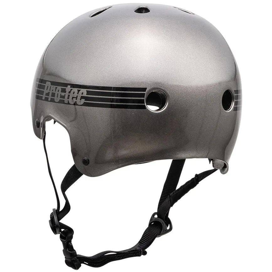 Pro-Tec Old School Helmet - Matte Metallic Gunmetal