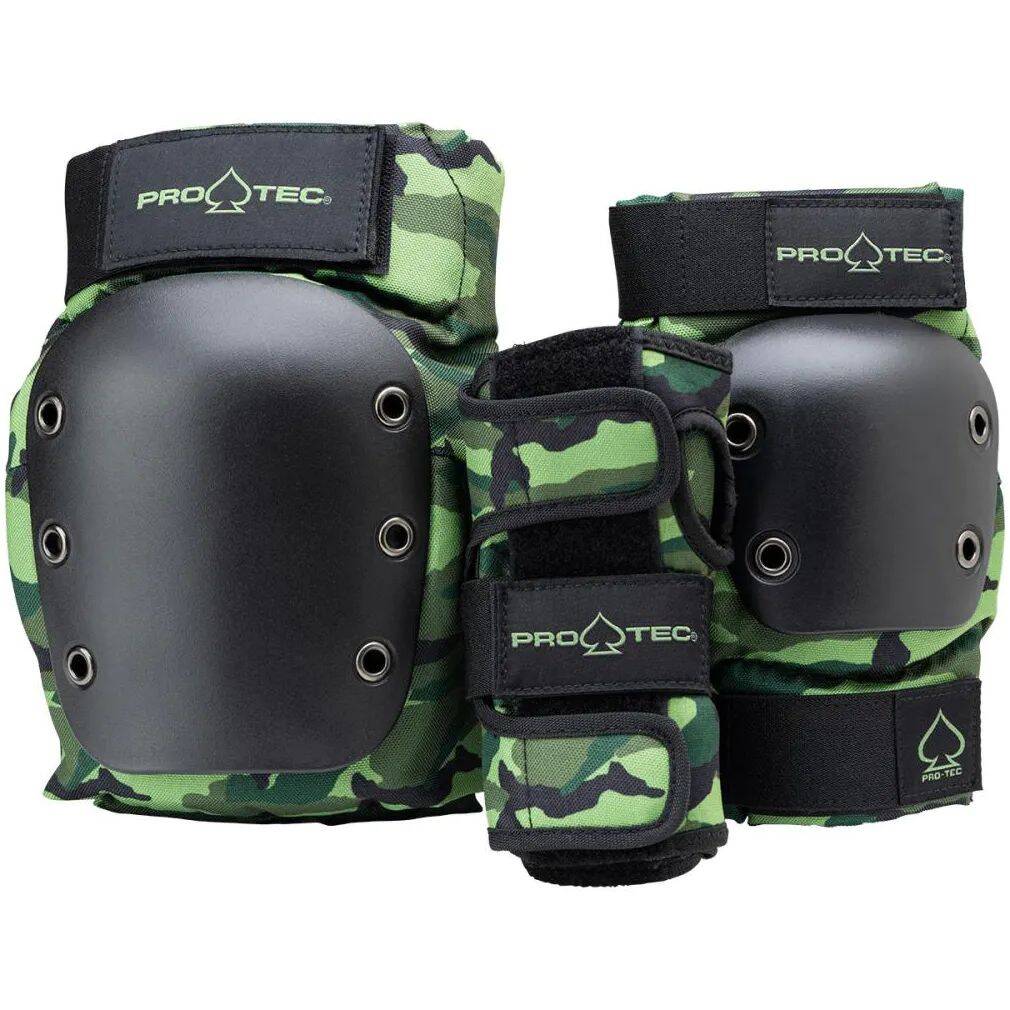 Pro-Tec Street Gear Junior 3 Pack Pad Set - Camo