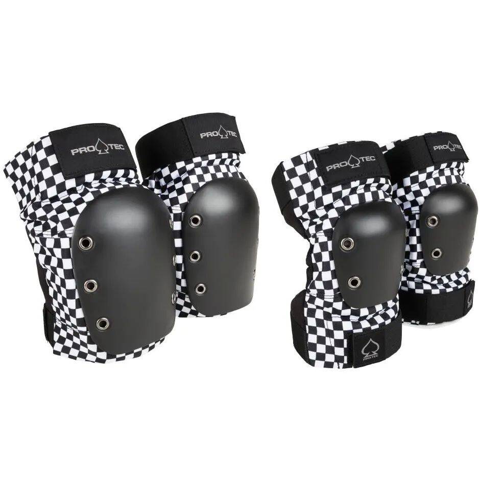 Pro-Tec Street Knee/Elbow Pad Set - Checker