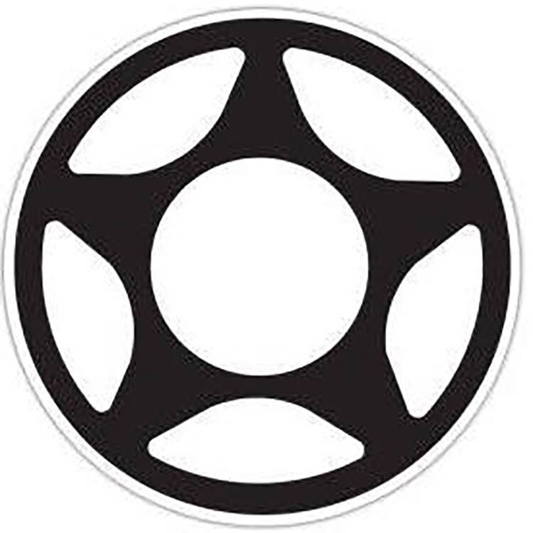 Proto Star Sticker - Black/White