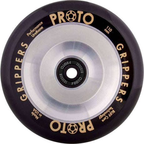 Proto Full Core Gripper Pro 110mm Scooter Wheel  - Silver