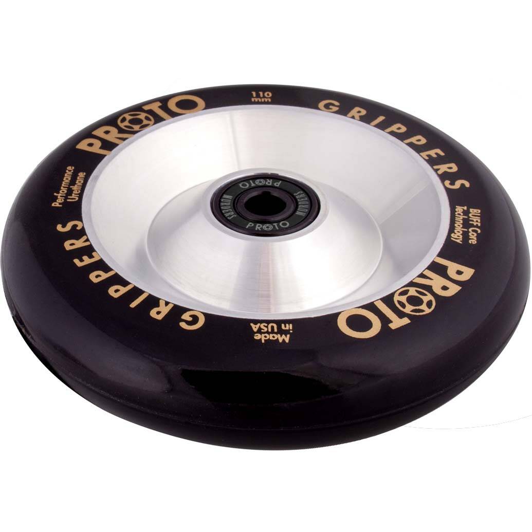 Proto Full Core Gripper Pro 110mm Scooter Wheel  - Silver