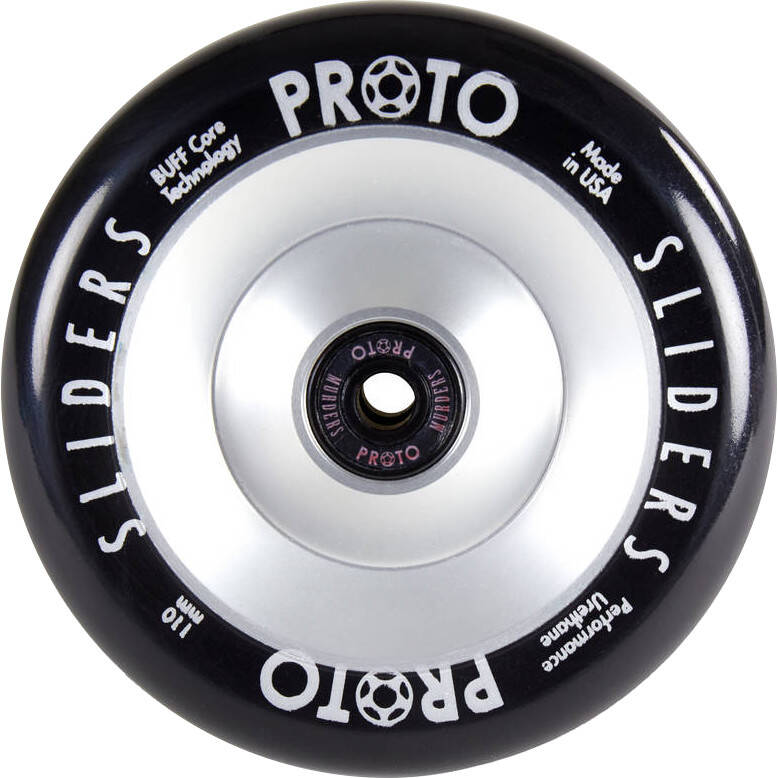 Proto Full Core Slider Pro 110mm Scooter Wheel - Silver