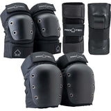 Pro-Tec Street Adult 3 Pack Pad Set - Black