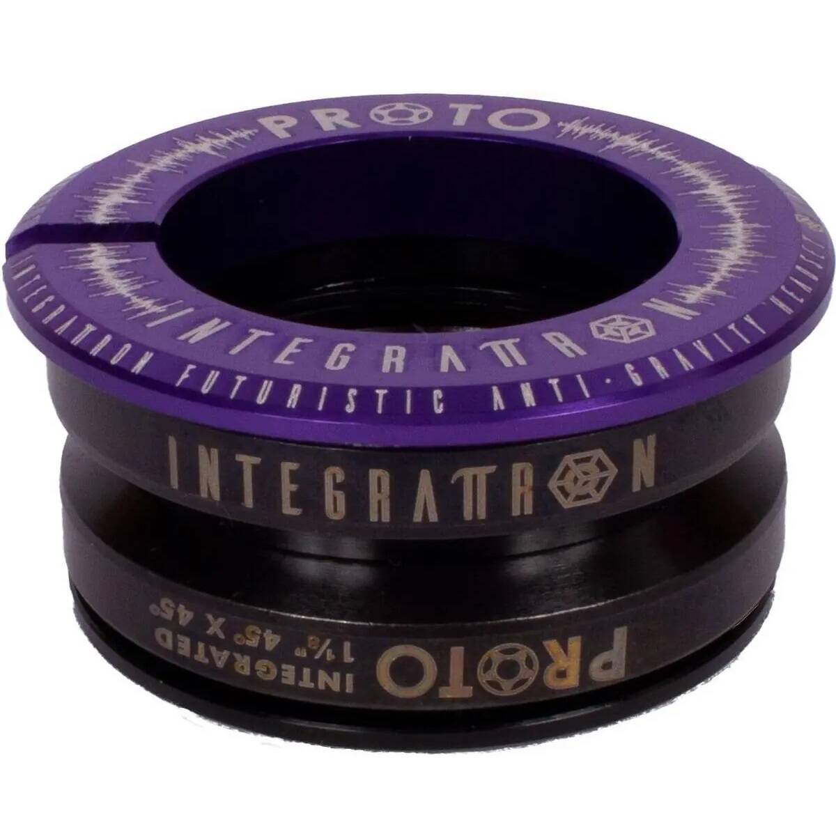 Proto Integrattron Integrated Scooter Headset - Dark Purple