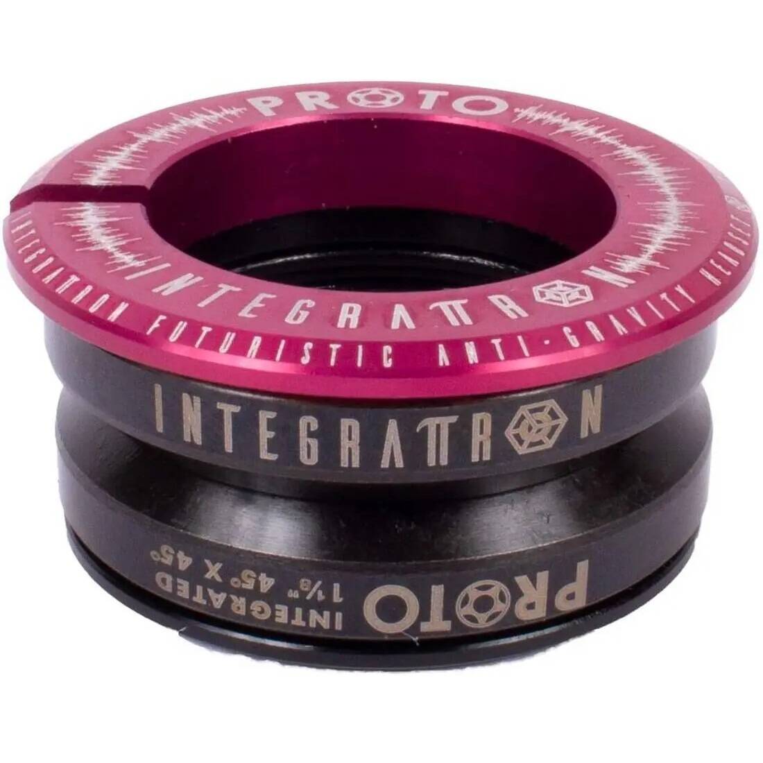 Proto Integrattron Integrated Scooter Headset - Neon Pink