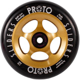 Proto Spoked Sliders Pro 110mm Scooter Wheel - Gold/Black