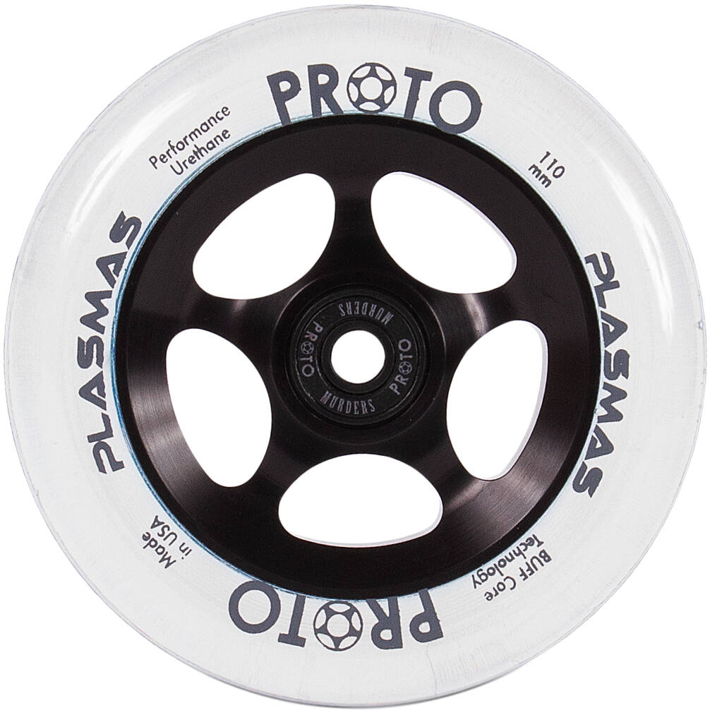 Proto Plasma Scooter Wheel 110mm - Black/White