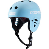 Pro-Tec Sky Brown Full Cut Certified Helmet - Blue