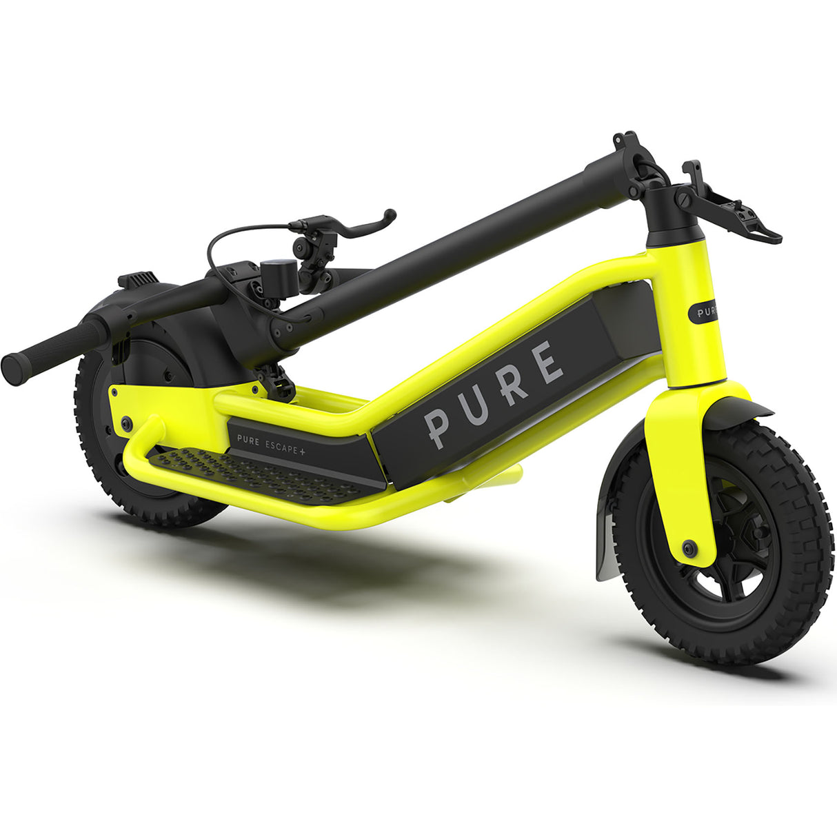 Pure Escape Pro Plus Electric Scooter - Yellow