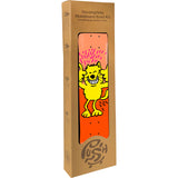 Push Chaos Kat Complete Skateboard Kit - Orange 8.25"