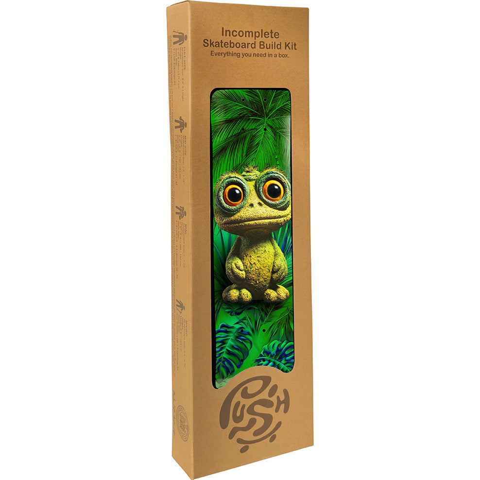 Push Mr Frog Complete Skateboard Kit - Green 7.5"