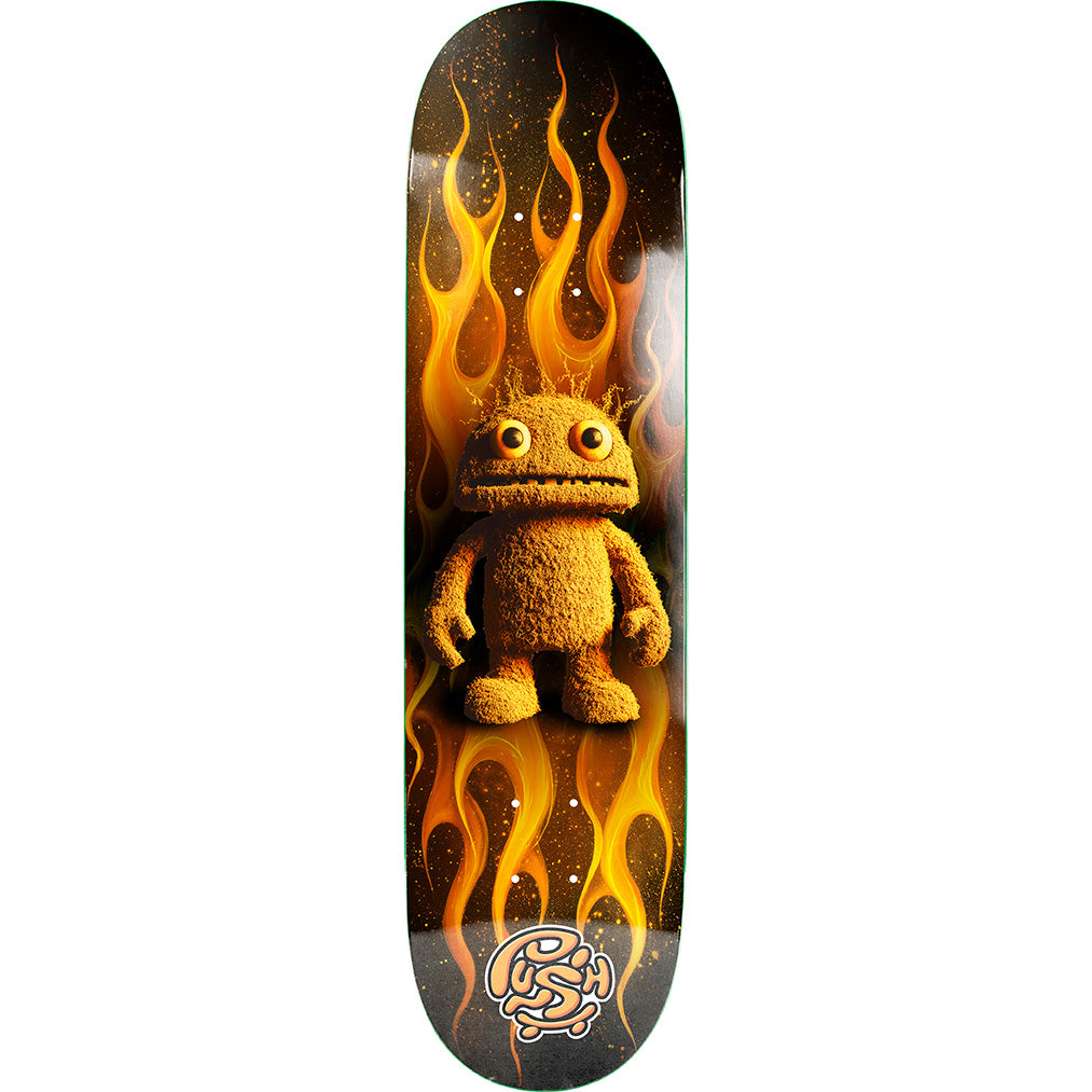 Push Mr Furry Complete Skateboard Kit - Orange 7.75"