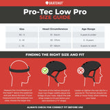 Pro-Tec x Santa Cruz Low Pro Helmet - Black Gloss