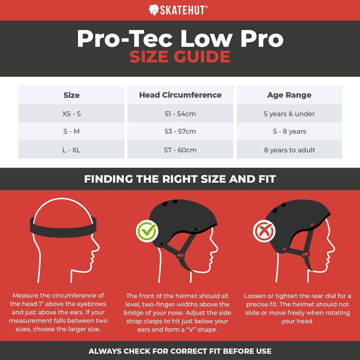 Pro-Tec x Santa Cruz Low Pro Helmet - Black Gloss