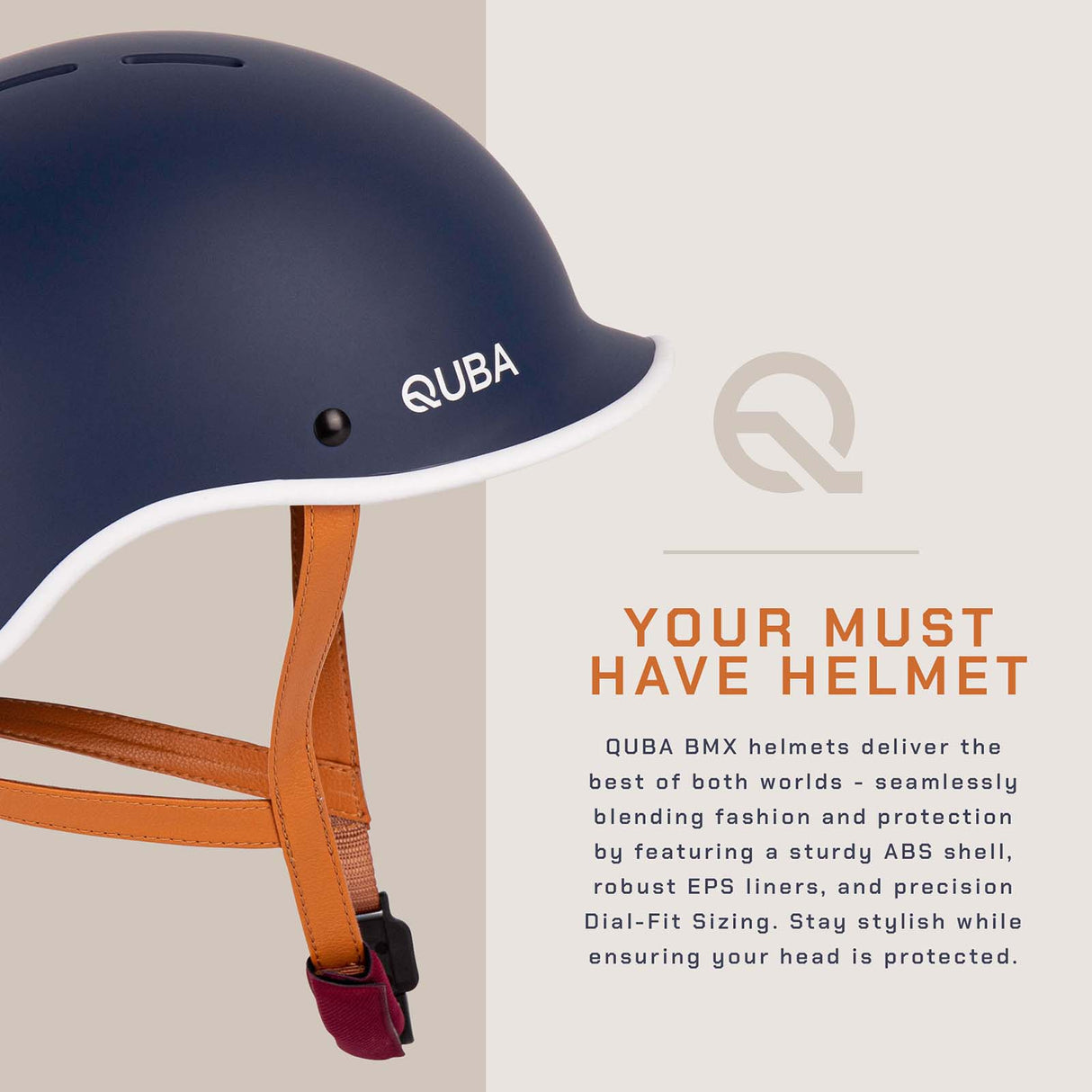 QUBA Quest Helmet - Grey