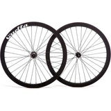 Quella 700c Fixie Bike Wheel Set - Black