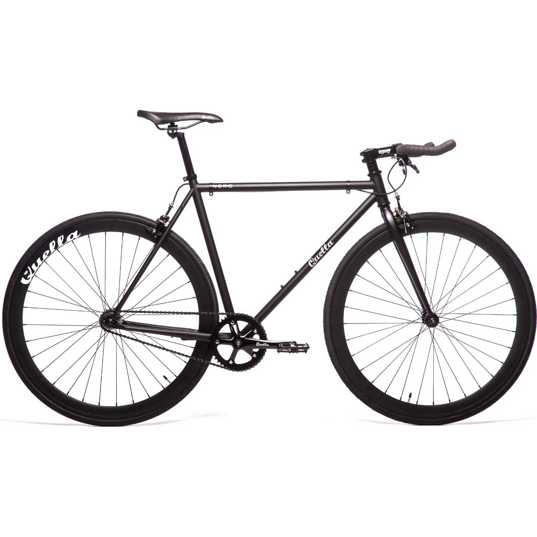 Quella 700c Fixie Bike Wheel Set - Black